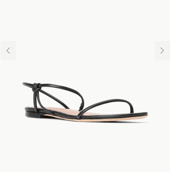 Staud Laurel Sandal in Black - Picture 2 of 3